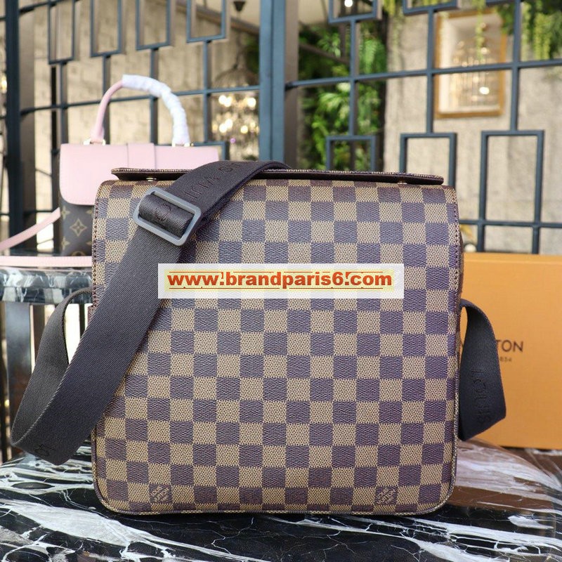 N45255C-057 ルイヴィトン LOUISVUITTON 2019年最新入荷 ダミエ ナヴィグリオ エベヌ ショルダーバッグ メッセンジャー ブラウン
