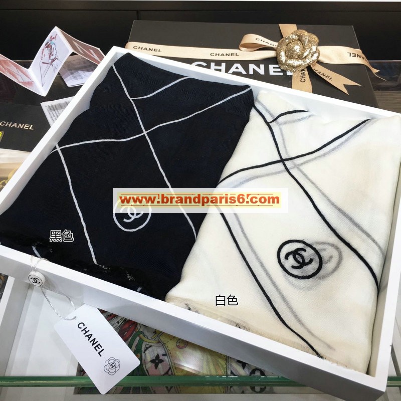 WJCH19024-AN シャネル CHANEL 2019年最新入荷 マフラー ショール ストール カシミヤ