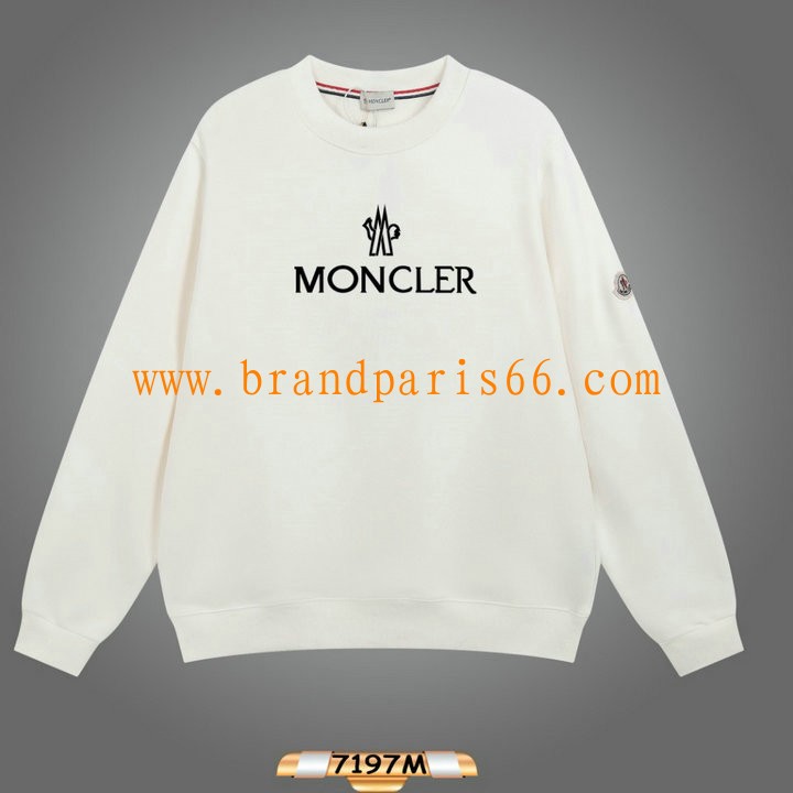 WYMC23012-MS モンクレール MONCLER 2023年秋冬最新入荷 スウェットシャツ ロングスリーブ トップス 長袖 クルーネック カジュアル 男女兼用