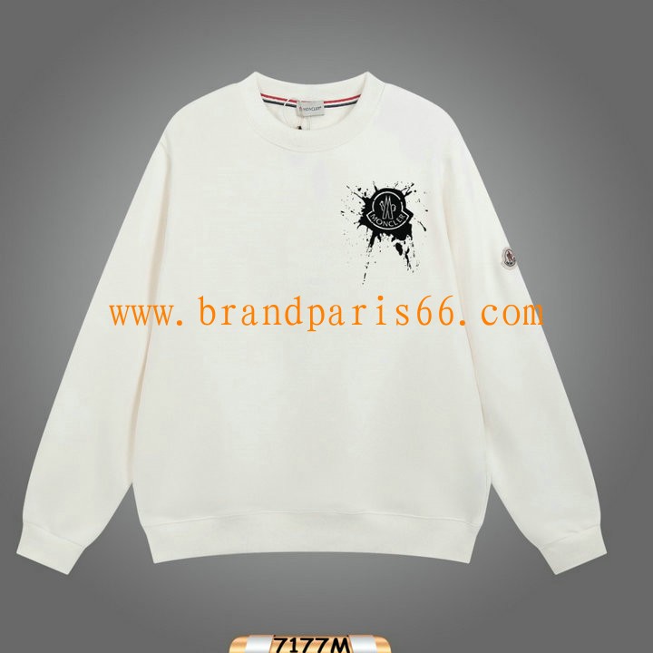 WYMC23014-MS モンクレール MONCLER 2023年秋冬最新入荷 スウェットシャツ ロングスリーブ トップス 長袖 クルーネック カジュアル 男女兼用