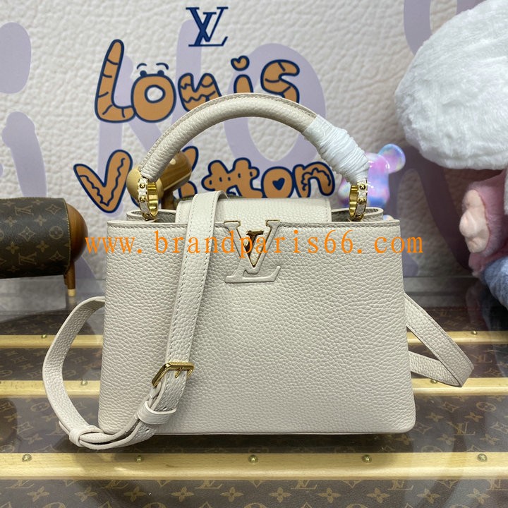 M24545-057 ルイヴィトン LOUISVUITTON 2024年最新入荷 カプシーヌ BB トップハンドルバッグ トートバッグ 2way ショルダーバッグ クロスボディバッグ レディースかばん