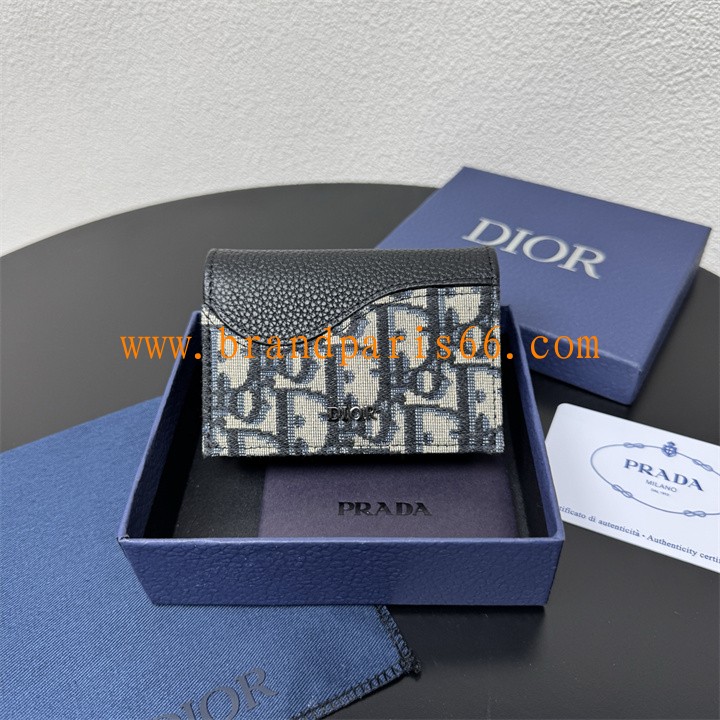 CD8012BBK-99 クリスチャンディオール CHRISTIAN DIOR 2025年新作 カードケース 名刺入れ オブリーク ジャカード