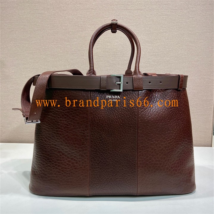 PD1BG126JH-99 プラダ PRADA 2025年新作 ブリーフケース トートバッグ ハンドバッグ メンズ ビジネスバッグ レザー