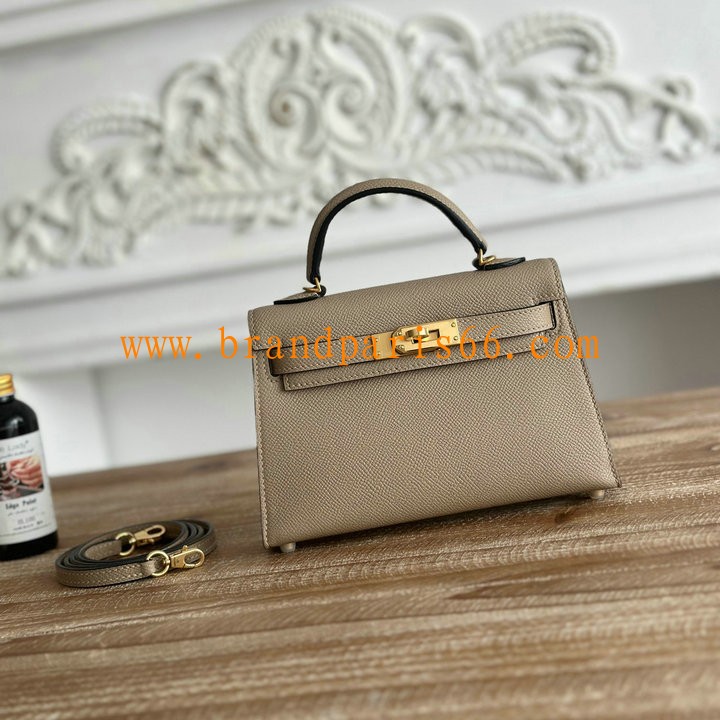 HKL19SQJLH-063 エルメス HERMES 2025年新作 ミニ ケリー トップハンドルバッグ トートバッグ 2way ショルダーバッグ エプソン