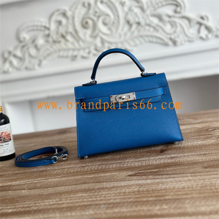 HKL19SQYYL-063 エルメス HERMES 2025年新作 ミニ ケリー トップハンドルバッグ トートバッグ 2way ショルダーバッグ エプソン