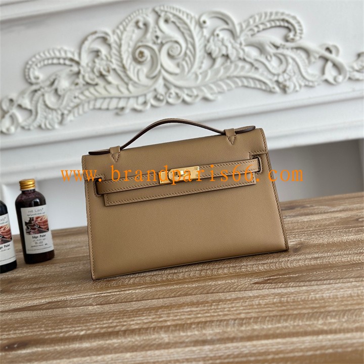 HKL22SFQJNC-063 エルメス HERMES 2025年新作 ケリー 22 ポシェット トップハンドルバッグ トートバッグ swift ハンドバッグ 2way ショルダーバッグ レディース スイフト