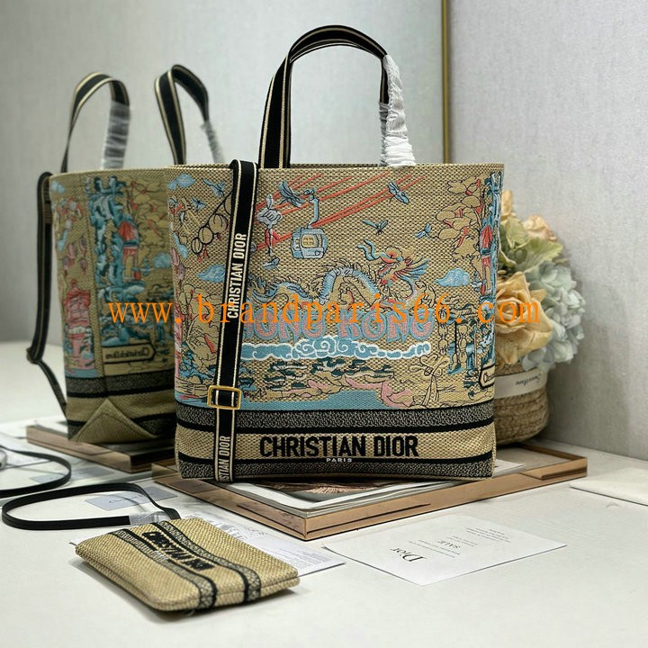 CD1288DLX-GH クリスチャンディオール CHRISTIAN DIOR 2025年新作 トップハンドルバッグ トートバッグ ハンドバッグ レディース