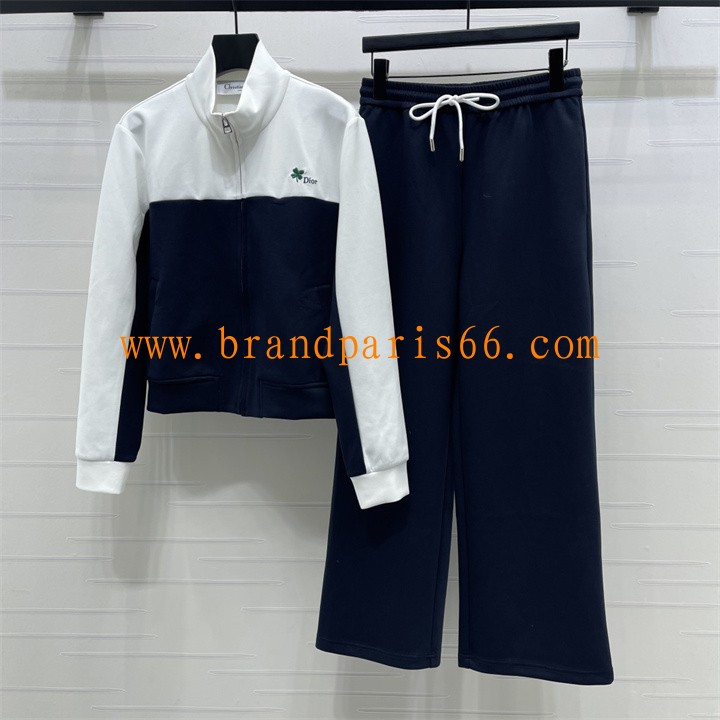 WTCD26003-XG クリスチャンディオール CHRISTIAN DIOR 2026年新作 スポーツジャージ 上下セット ロングスリーブ ジャケット スポーツパンツ カジュアル