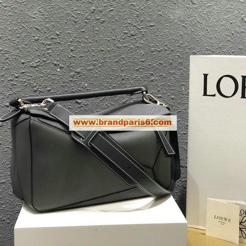 LOW1608QHS-DDB　ロエベ 2018年新作 パズル ショルダーバッグ ユニセックス ビジネス 出張 通勤 カーフレザー 男女兼用