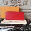 M6007EA-057　LOUISVUITTON ルイヴィトン 2018年最新入荷 ジッピーウォレット ラウンドファスナー長財布 エピレザー  レッド 赤
