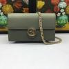 GG510314-057　GUCCI グッチ 2018/2019年最新作 GGマーモント チェーンウォレット ショルダー付き 長財布 レザー