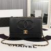 CH6616-JS　CHANEL シャネル 2019年最新入荷 フラップバッグ ショルダーバッグ 斜め掛け レディースかばん ラムスキン 黒