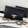 CH81419-JS　CHANEL シャネル 2019年最新入荷 チェーンウォレット ショルダーバッグ 斜め掛け レディースバッグ ゴートスキン