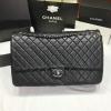 CH91169-JS　CHANEL シャネル 2019年最新入荷 ラージ ハンドバッグ ショルダーバッグ  旅行かばん  トラベルバッグ 大容量 カーフスキン  黒