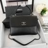 CH92236Y-JS　CHANEL シャネル 2019年最新入荷 スモール トップハンドル フラップ バッグ 2way ショルダーバッグ カーフスキン レディース 通勤