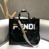 FD5006-BXN　FENDI フェンディ 2019年最新作 ショッピングバッグ ハンドバッグ ショルダーバッグ 2way トートバッグ 