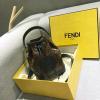 FD5013-BXN　フェンディ FENDI 2019年最新作 モン トレゾール ショルダーバッグ レザー 黒