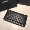 CHB19004-99　シャネル CHANEL 2019年最新入荷 クラッチバッグ 手持ちかばん ハンドバッグ 折りたたみ ラムスキン 黒