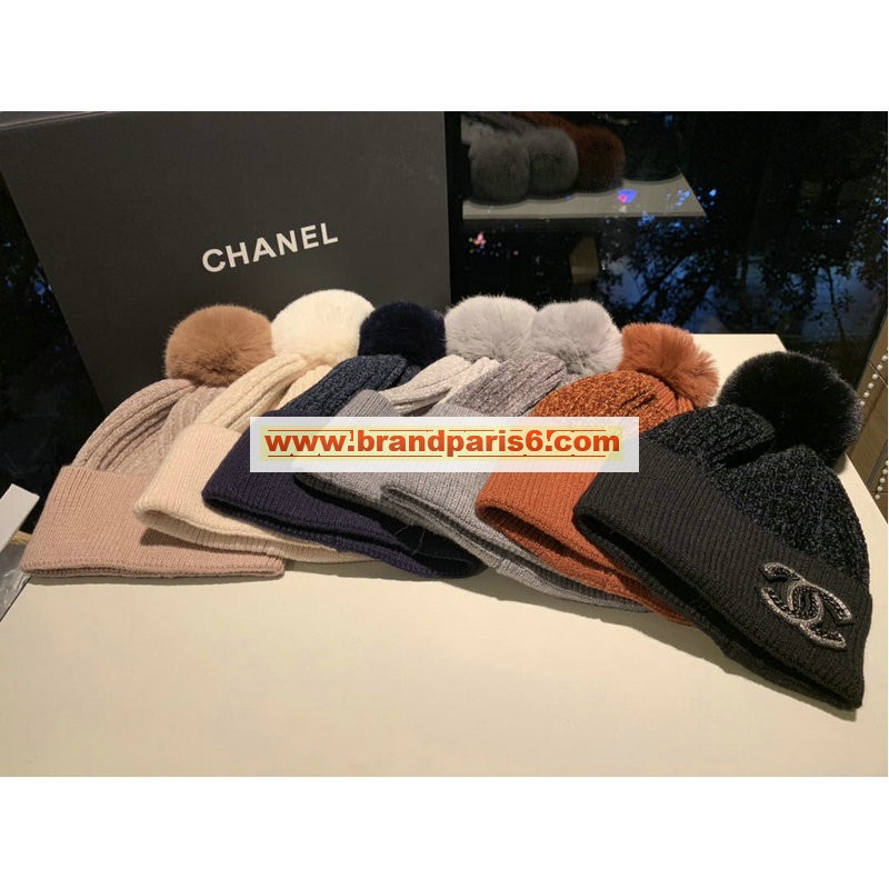 CHM18011-CT　CHANEL シャネル 2018/2019年最新作 帽子 レディース ニット 冬 防寒