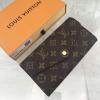 M62236-99　ルイヴィトン LOUISVUITTON 2019年最新入荷 ポルトフォイユ サラ 二つ折り長財布 モノグラムキャンパス コクリコ レディース