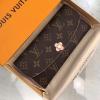 M64202-99　ルイヴィトン LOUISVUITTON 2019年最新入荷 ポルトフォイユ エミリー 二つ折り長財布 ウォレット モノグラムキャンパス 