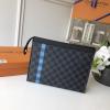 N64444-99　ルイヴィトン LOUISVUITTON 2019年最新入荷 クラッチバッグ 手持ちかばん メンズ ダミエグラフィット 黒