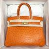 HBK30TCS-050　エルメス HERMES 2019年最新入荷 バーキン 30 トートバッグ ハンドバッグ レディースかばん 通勤 オーストリッチ