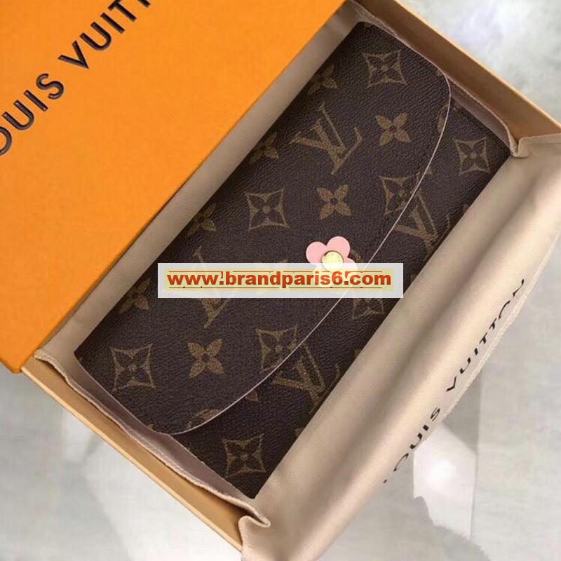 M64202-99　ルイヴィトン LOUISVUITTON 2019年最新入荷 ポルトフォイユ エミリー 二つ折り長財布 ウォレット モノグラムキャンパス 