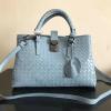 BOV7453NFL-QJ　ボッテガヴェネタ BOTTEGAVENETA 2019年最新入荷 イントレチャート カーフ ベビー ローマバッグ ハンドバッグ 2way ショルダーバッグ カーフスキン 黒