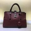 BOV7453YJH-QJ　ボッテガヴェネタ BOTTEGAVENETA 2019年最新入荷 イントレチャート カーフ ベビー ローマバッグ ハンドバッグ 2way ショルダーバッグ ラムスキン