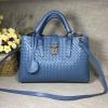 BOV7453YZL-QJ　ボッテガヴェネタ BOTTEGAVENETA 2019年最新入荷 イントレチャート カーフ ベビー ローマバッグ ハンドバッグ 2way ショルダーバッグ ラムスキン