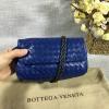 BOV10954BL-QJ　ボッテガヴェネタ BOTTEGAVENETA 2019年最新入荷 イントレチャート ナッパ メッセンジャーバッグ 斜め掛け ショルダーバッグ ラムスキン レディース