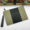 GG495017-057　グッチ GUCCI 2019年最新入荷 手持ちかばん クラッチバッグ キャンパス レザー ポーチ