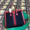 GG524537R-057　GUCCI グッチ 2019年最新入荷 オフィディア GG ミディアム トップハンドルバッグ 2way ショルダーバッグ トートバッグ スエード