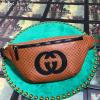GG536416-057　GUCCI グッチ 2019年最新入荷 プリント レザー ベルトバッグ ウェストバッグ  チェストバッグ