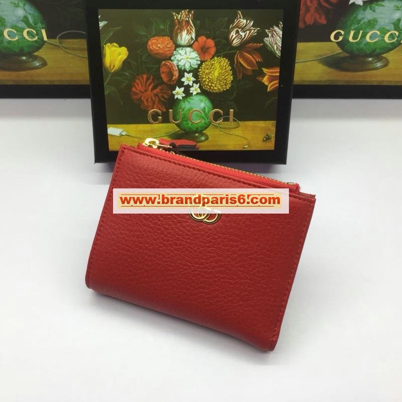 GG474747-057　グッチ GUCCI 2019年最新入荷 GGマーモント 二つ折り短財布 カードポケット付き コイン付き 札入れ ウォレット プレゼント