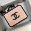 CH93342P-JS　CHANEL シャネル 2019年最新入荷 ヴァニティー ケース ショルダーバッグ 化粧バッグ キャビアスキン 