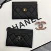 CH31510GQ-JS　CHANEL シャネル 2019年最新入荷 カードケース コインケース 小銭入れ ジップウォレット キャビアスキン 黒