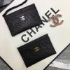 CH31510C-JS　CHANEL シャネル 2019年最新入荷 カードケース コインケース 小銭入れ ジップウォレット カメリア 黒