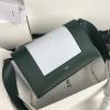 CEB18003KB-CC　セリーヌ CELINE 2019年最新入荷 フレーム ショルダーバッグ フラップバッグ バイカラー レザー 