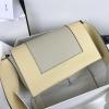 CEB18003MQ-CC　セリーヌ CELINE 2019年最新入荷 フレーム ショルダーバッグ フラップバッグ バイカラー レザー 