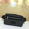 GG474293H-057　GUCCI グッチ 2019年最新入荷  ソフト GGスプリーム ベルトバッグ ウェストバッグ チェストバッグ メンズ 黒