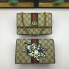 GG557695X-057　グッチ GUCCI 2019年最新入荷 GGスプリーム チェーンウォレット ショルダーバッグ カードケース 小銭入れ キャンパス