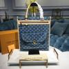 M95018-057　ルイヴィトン LOUISVUITTON 2019年最新入荷 トートバッグ モノグラムデニム フラットショッパー ハンドバッグ レディースかばん ブルー