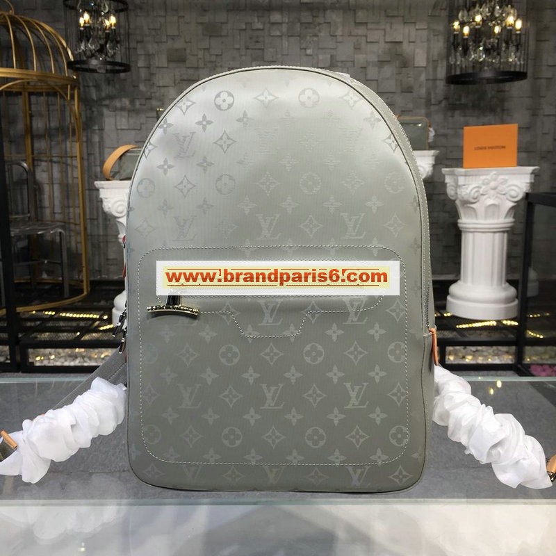 M43882-057　ルイヴィトン LOUISVUITTON 2019年最新入荷 バックパック モノグラムチタニウム リュック メンズ リュックサック 大容量 通勤 通学 出張 ビジネス