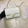 CH0582-JS　シャネル CHANEL 2019年最新入荷 フラップバッグ 斜め掛け ショルダーバッグ レディースかばん ラムスキン パール