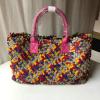 BOV5211HH-aj　ボッテガヴェネタ BOTTEGAVENETA 2019年最新入荷 イントレチャート ショッピングバッグ ハンドバッグ トートバッグ ラムスキン 大容量