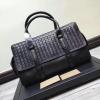 BOV7033S-aj　ボッテガヴェネタ BOTTEGAVENETA 2019年最新入荷 イントレチャート ダッフルバッグ ビジネスバッグ メンズ ブリーフケース  トラベルバッグ 旅行かばん 黒