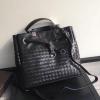 BOV420477-aj　ボッテガヴェネタ BOTTEGAVENETA 2019年最新入荷 イントレチャート バケットバッグ ハンドバッグ 2way ショルダーバッグ カーフスキン 通勤 通学