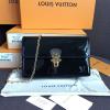 M63305-057　ルイヴィトン LOUISVUITTON 2019年最新入荷 ポルトフォイユ チェリーウッド BB チェーンウォレット ショルダーバッグ パテントカーフレザー